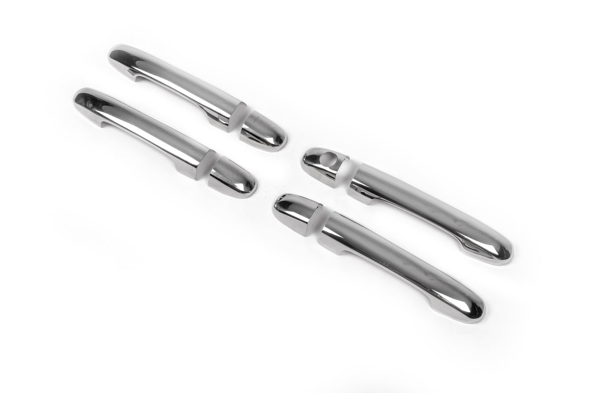 Chrome Door Handle Covers (4 pcs, Stainless Steel) for Hyundai I-20 2012-2014 - image 2