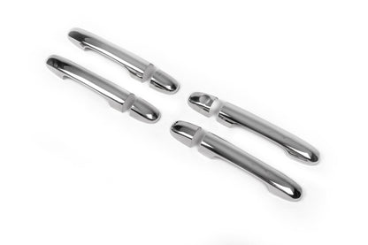 Chrome Door Handle Covers (4 pcs, Stainless Steel) for Hyundai I-20 2012-2014 - image 2