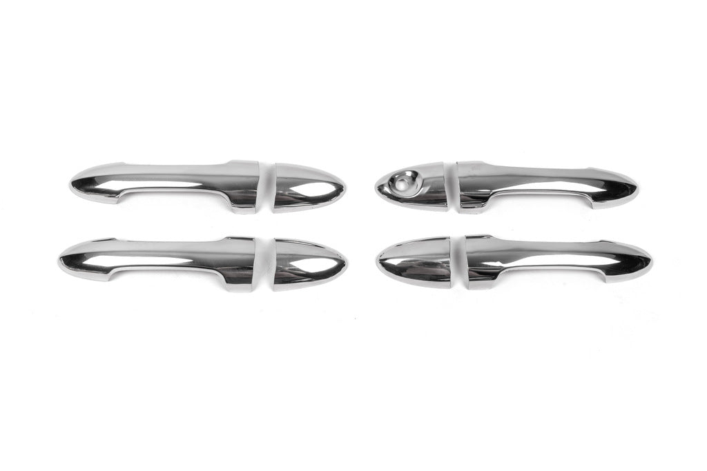 Chrome Door Handle Covers (4 pcs, Stainless Steel) for Ford Focus I 1998-2005 - image 3