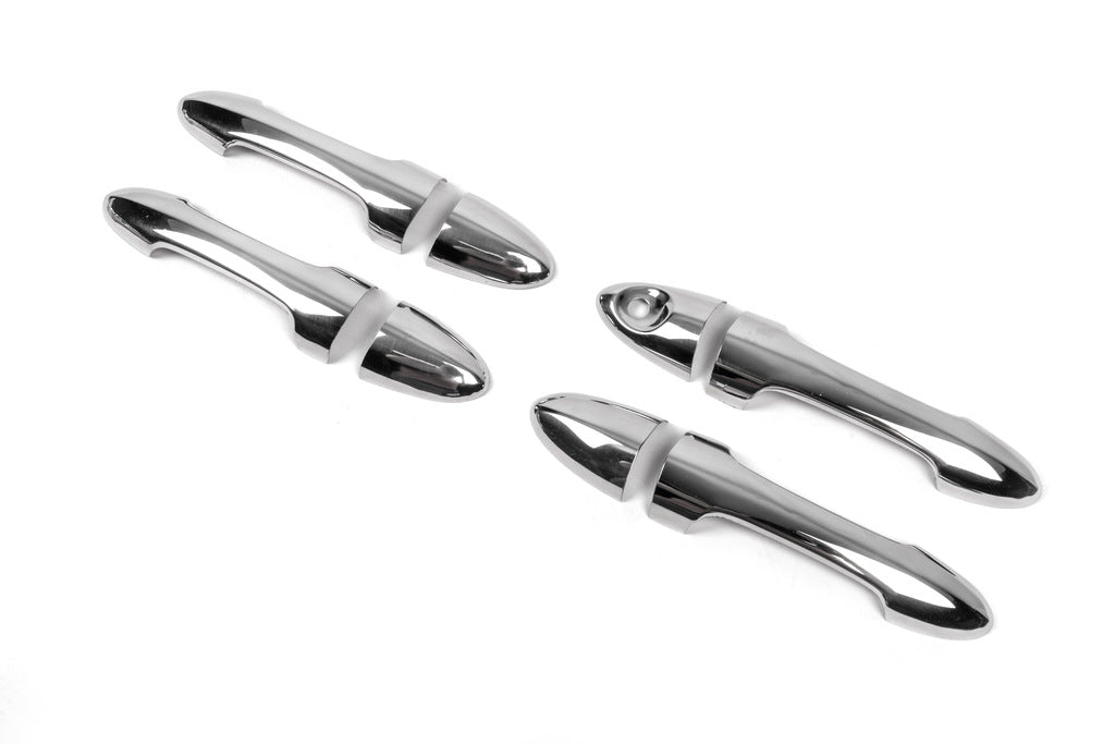 Covers for handles (4 pieces, stainless steel.) for Ford Focus I 1998-2005 - image 3