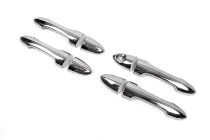 Covers for handles (4 pieces, stainless steel.) for Ford Focus I 1998-2005 - image 3