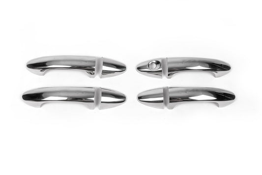 Chrome Door Handle Covers (4 pcs, Stainless Steel) for Ford B-Max 2012-2017 - image 2