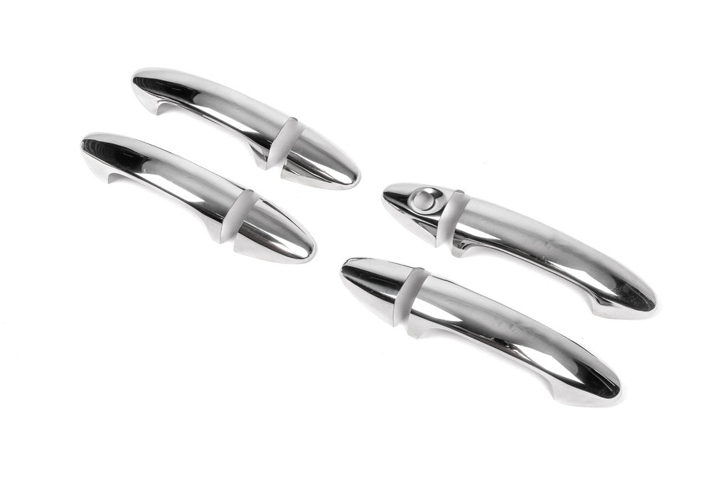 Covers for handles (4 pcs., Stainless steel.) for Ford Courier 2014-2023 - image 5