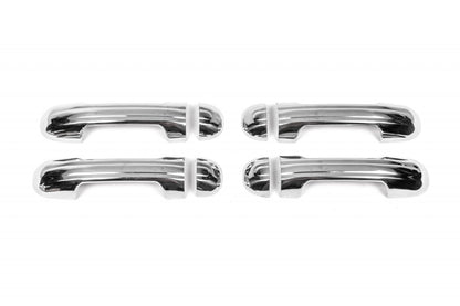 Chrome Door Handle Covers (4 pcs, Stainless Steel) for Ford Connect 2002-2006 - image 2