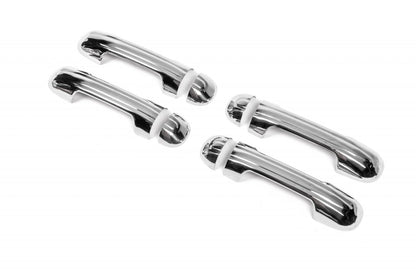 Chrome Door Handle Covers (4 pcs, Stainless Steel) for Ford Connect 2006-2009 - image 4