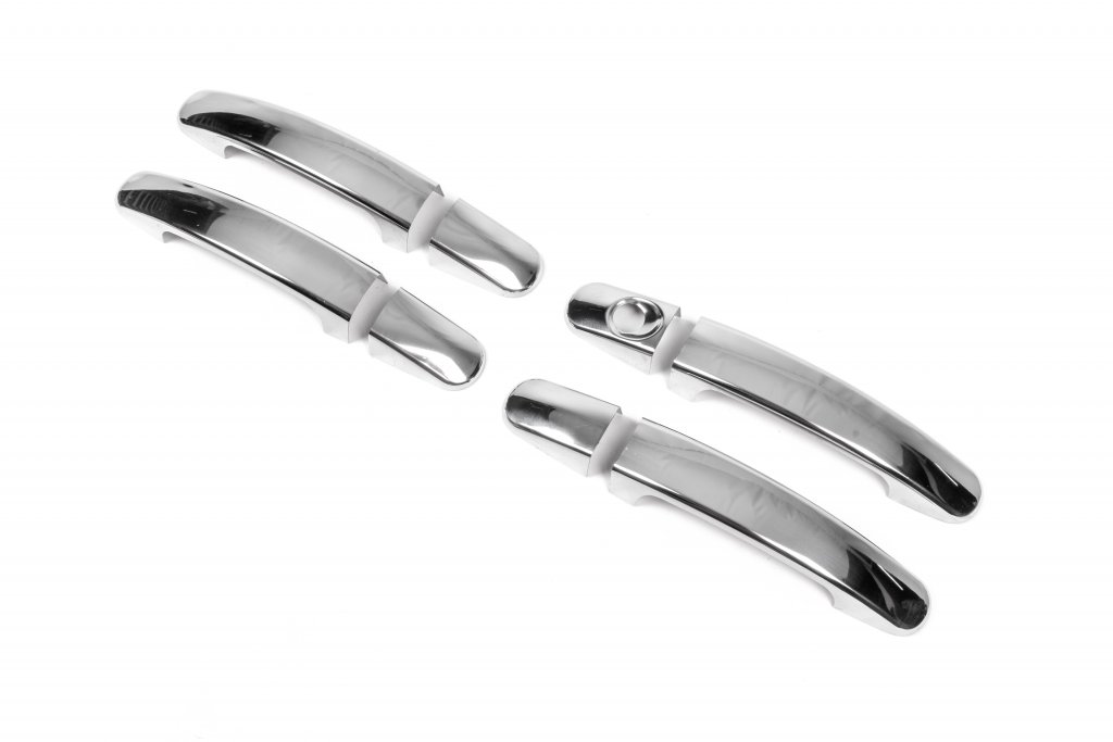 Chrome Door Handle Covers (4 pcs, Stainless Steel) for Ford Focus II 2008-2011 - image 7