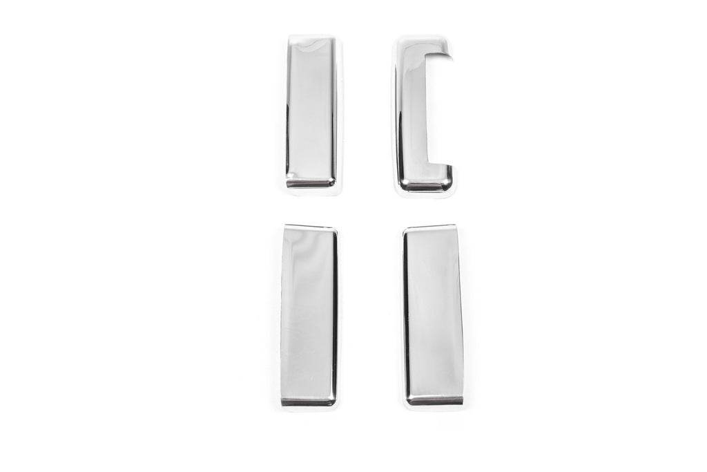 Covers for handles (4 pcs., Stainless steel.) for Ford Transit 1991-2000 - Reelken Auto