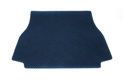 Trunk mat (EVA, blue) for BMW X5 E-53 1999-2006 - Reelken Auto