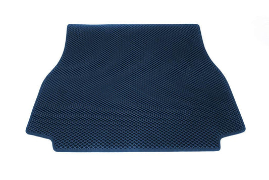 Trunk mat (EVA, blue) for BMW X5 E-53 1999-2006 - Reelken Auto
