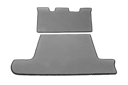 Trunk Mat 2 pcs Grey (EVA, 7-Seater) for Lexus LX470 1998-2007 - image 1