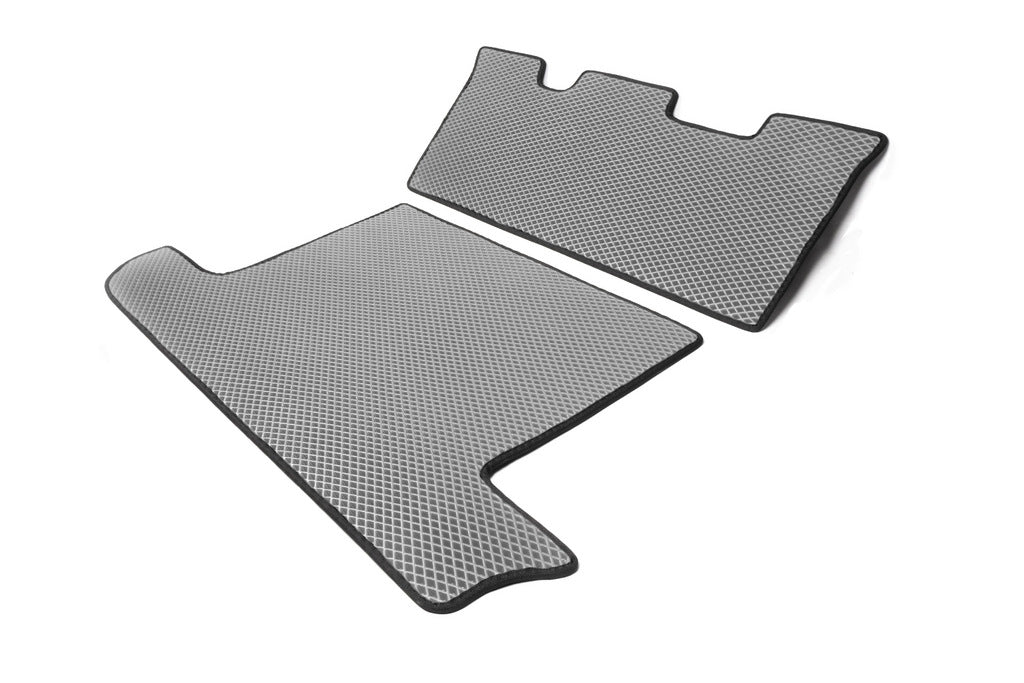 Trunk Mat 2 pcs Grey (EVA, 7-Seater) for Lexus LX470 1998-2007 - image 3