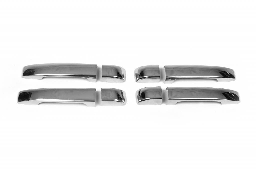 Covers for handles (4 pieces, stainless steel) for Range Rover III L322 2002-2012 - Reelken Auto