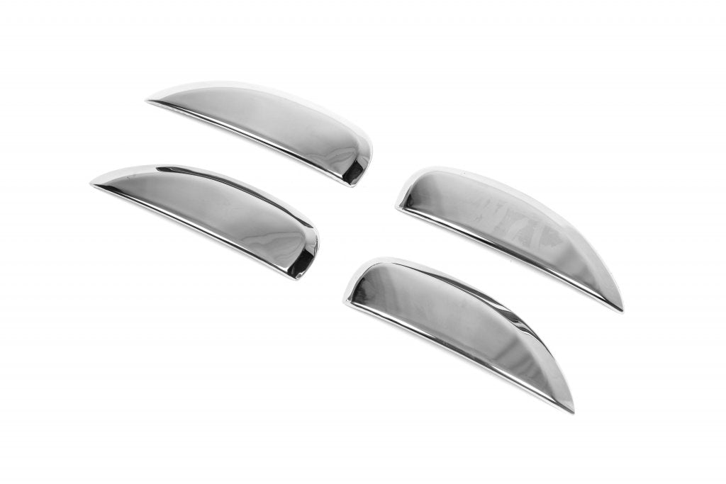Chrome Door Handle Covers (4 pcs, Stainless Steel) for Dacia Sandero 2013-2020 - image 4