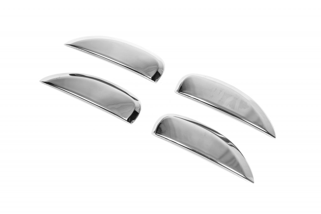 Chrome Door Handle Covers (4 pcs, Stainless Steel) for Dacia Sandero 2013-2020 - image 4