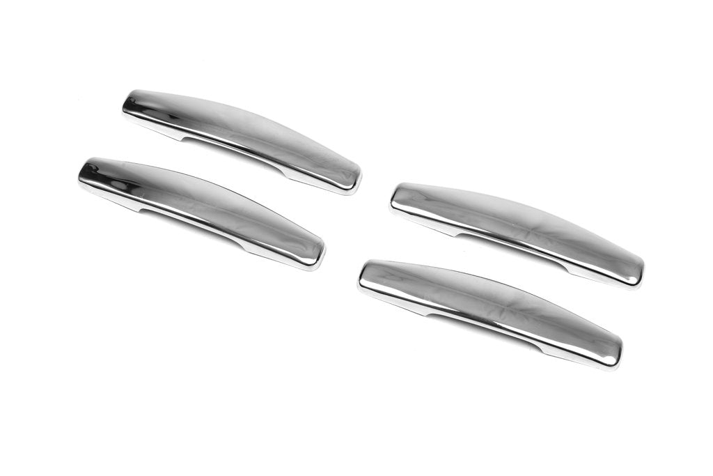 Chrome Door Handle Covers (4 pcs, Stainless Steel) for Renault Symbol 2008-2013 - image 4