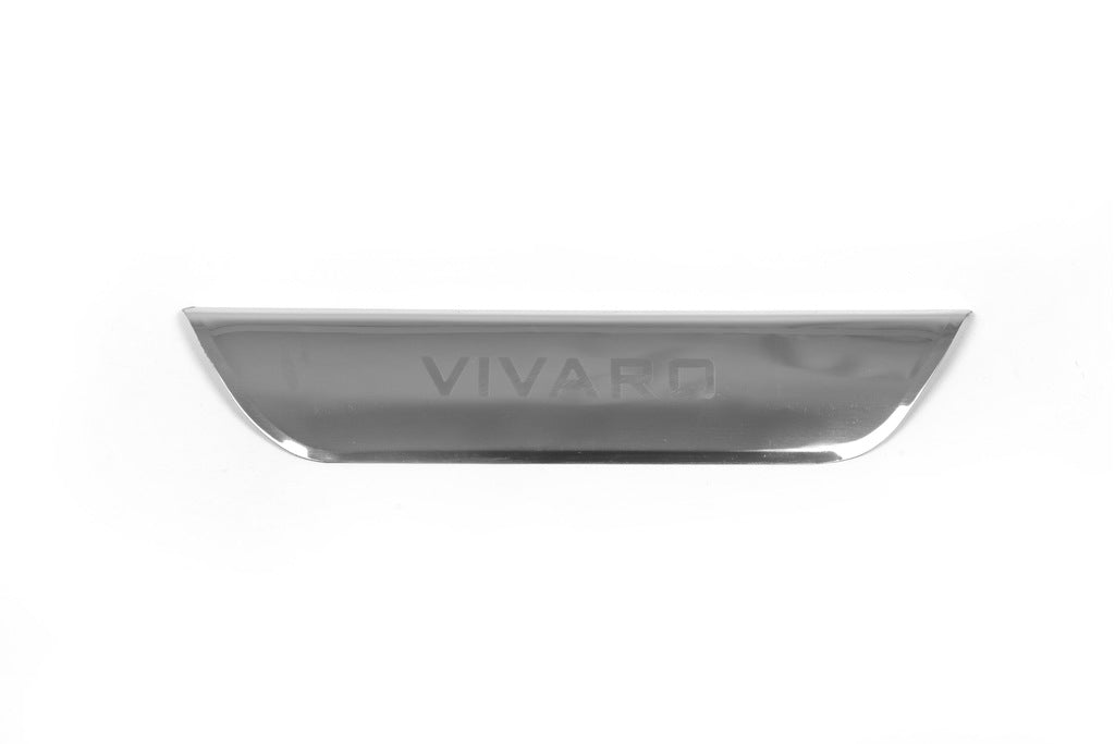 Chrome strap over the room (bottom stainless steel) for Opel Vivaro 2001-2015 - image 2