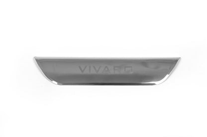 Chrome strap over the room (bottom stainless steel) for Opel Vivaro 2001-2015 - image 2