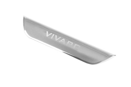 Chrome strap over the room (bottom stainless steel) for Opel Vivaro 2001-2015 - image 3