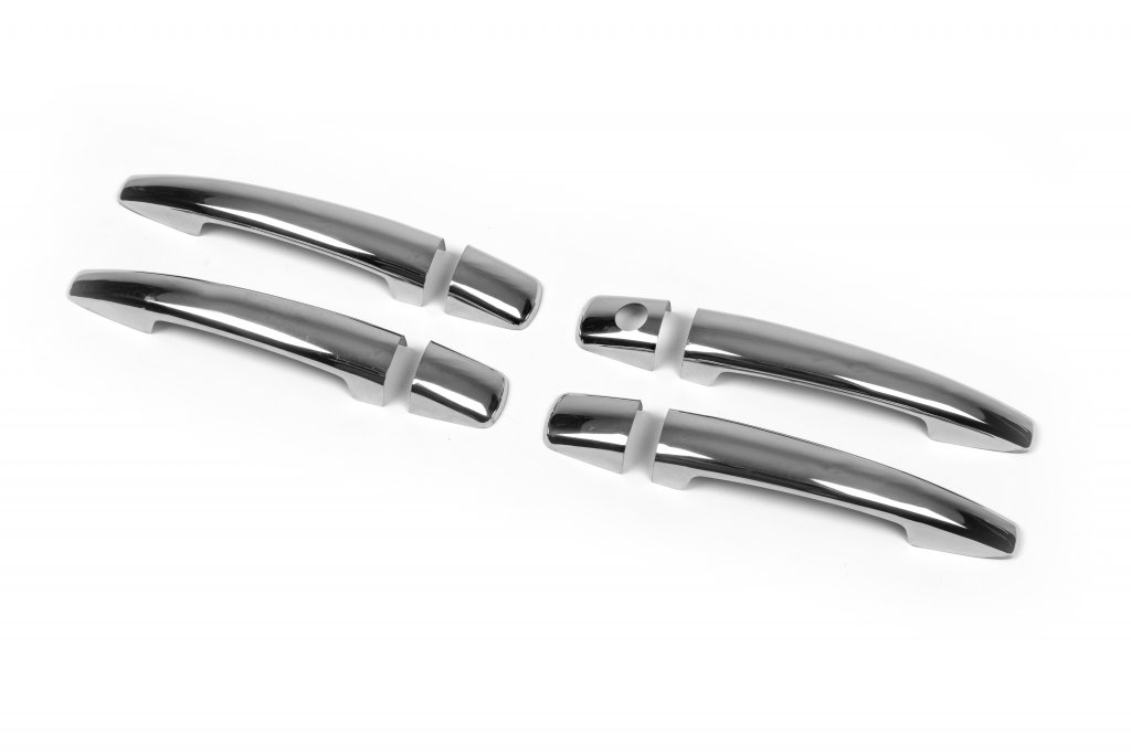 Chrome Door Handle Covers (4 pcs, Stainless Steel) for Peugeot Expert 2007-2016 - image 9