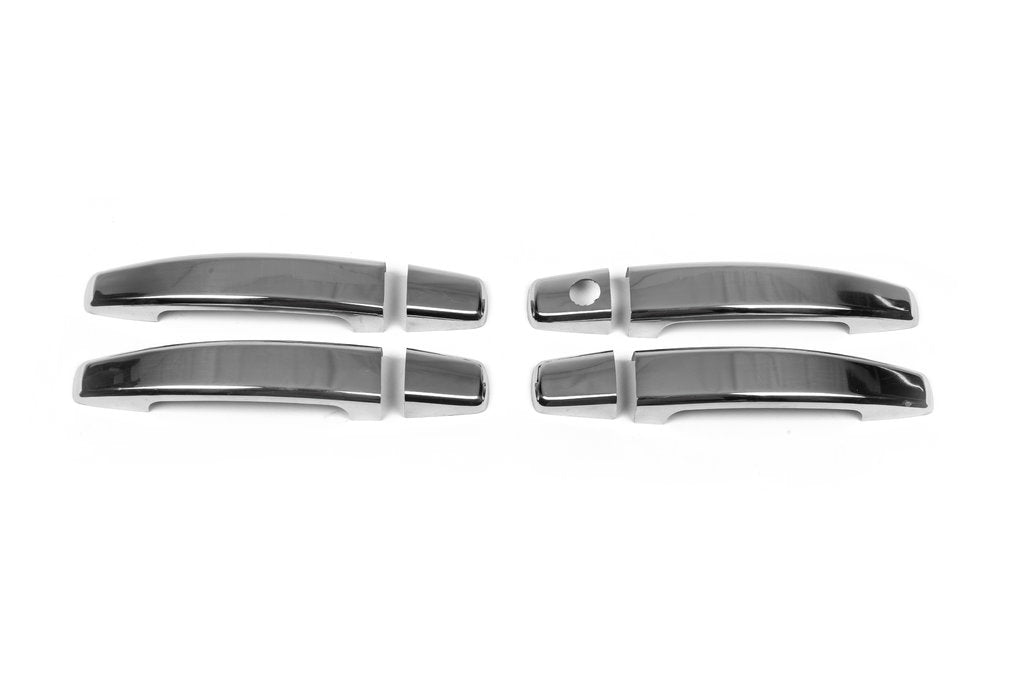 Chrome Door Handle Covers (2 pcs, Stainless Steel) for Opel Tigra 2001-2009 - image 3