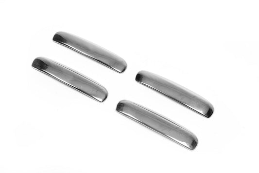 Pads on handles (4-piece, stainless steel) for Mitsubishi Colt 2004-2012 - Reelken Auto