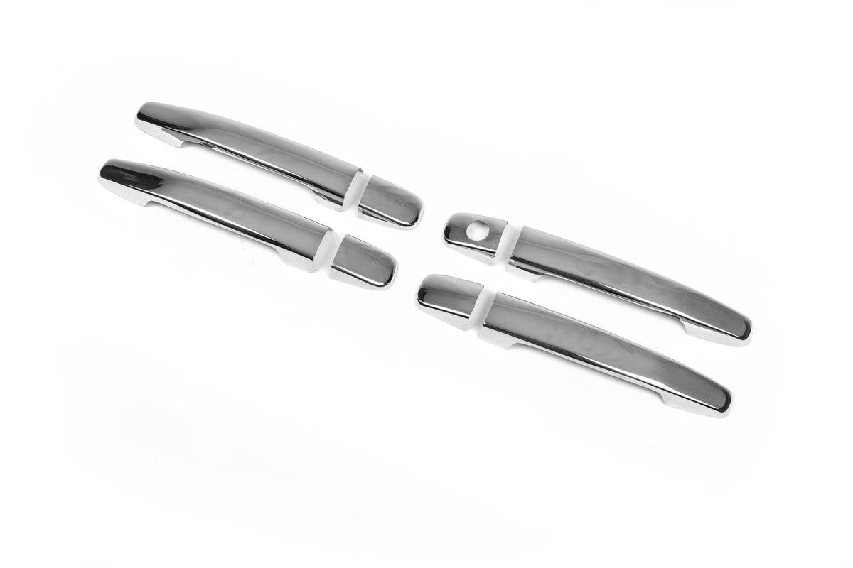 Pads on handles (4-piece, stainless steel) for Mercedes C-class W202 1993-2001 - Reelken Auto