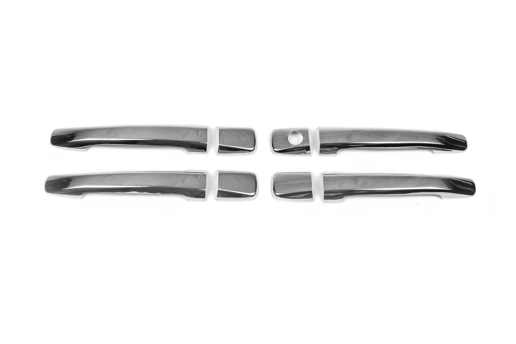 Covers for handles (4 pcs, stainless steel) for Mercedes E-class W124 1984-1997 - Reelken Auto