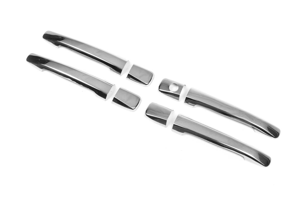 Covers for handles (4 pcs, stainless steel) for Mercedes E-class W124 1984-1997 - Reelken Auto