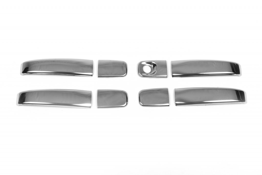 Pads on handles (4-piece, stainless steel) for Nissan Primastar 2002-2014 - image 3