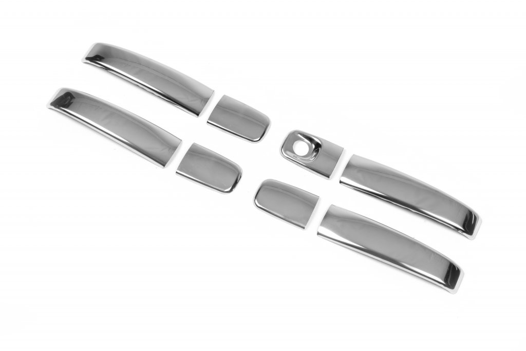 Chrome Door Handle Covers (4 pcs, Stainless Steel) for Renault Trafic 2001–2015 - image 4