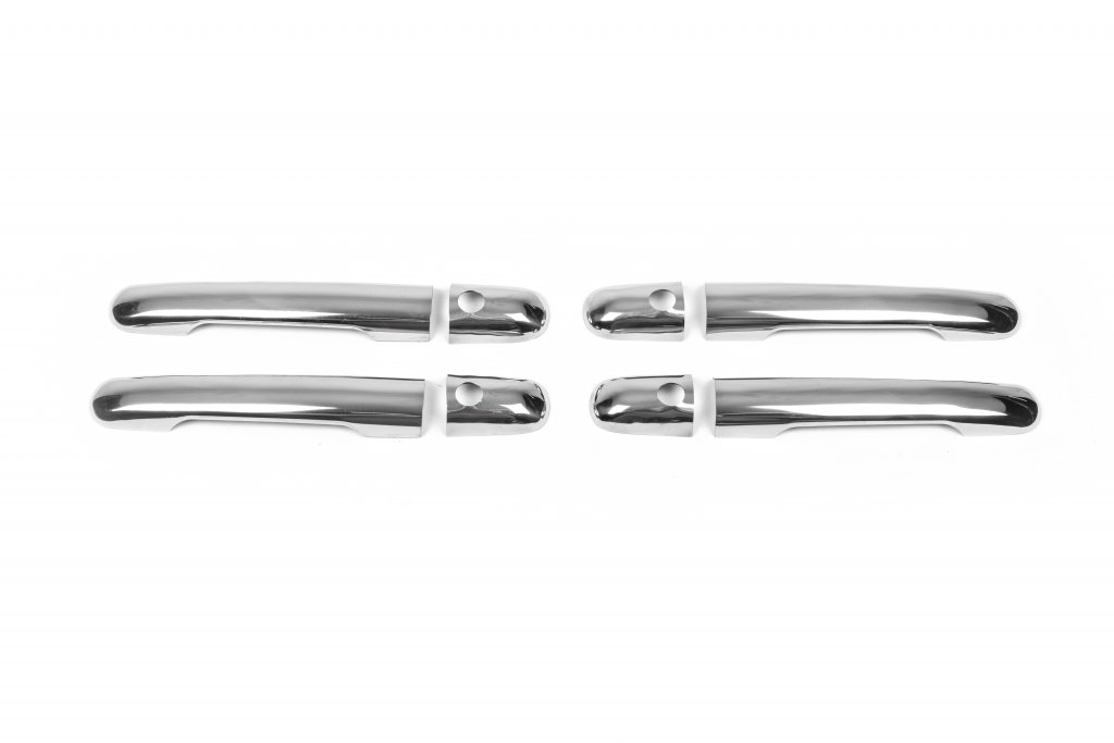 Door Handle Covers (2 pcs, Stainless Steel) for Mercedes Atego 1998-2004 - image 3