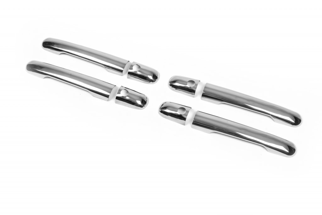 Pads on handles (4-piece, stainless steel) for Volkswagen LT 1995-2006 - image 6