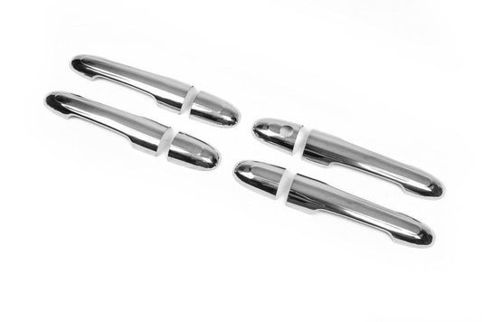 Pads on handles (4-piece, stainless steel.) for Mercedes Vaneo W414 - Reelken Auto