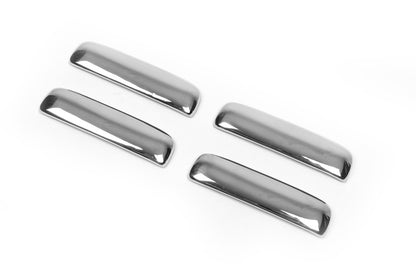 Chrome Door Handle Covers (4 pcs, Stainless Steel) for Nissan NP300 1999-2015 - image 4