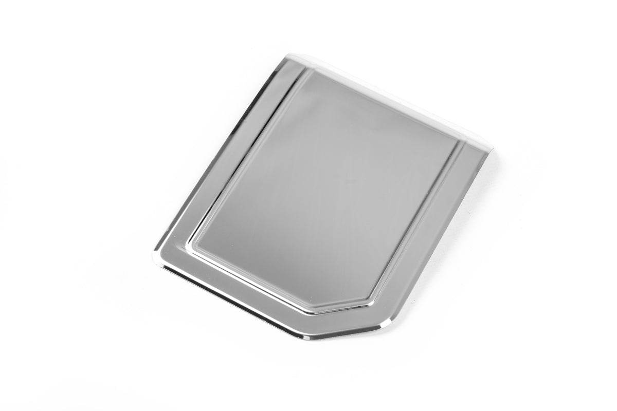 Overlay on the tank without logo (OmsaLine, stainless steel) for Volkswagen T4 Transporter - Reelken Auto