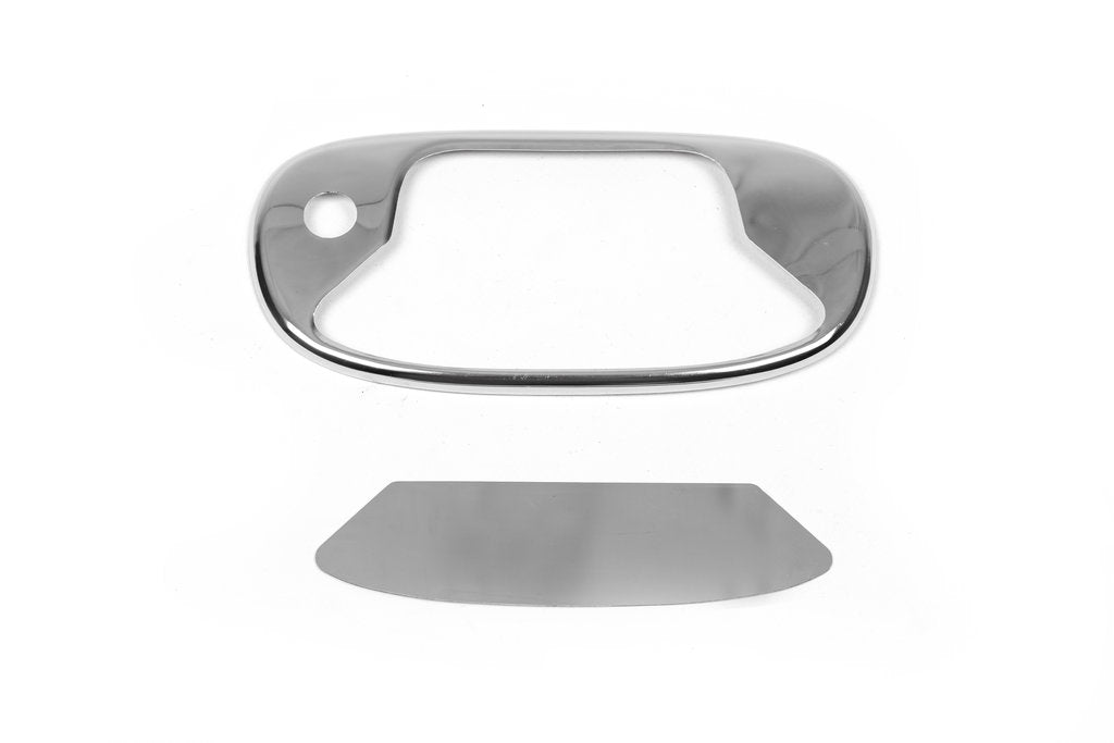 Rear door handle cover (stainless steel) for Fiat Doblo I 2001-2005 - image 2