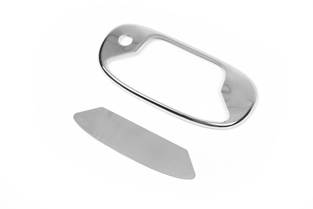 Rear door handle cover (stainless steel) for Fiat Doblo I 2001-2005 - image 3