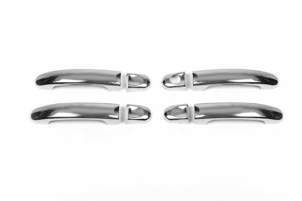 Pads on handles (4-piece, stainless steel) for Volkswagen Touran 2003-2010 - image 4