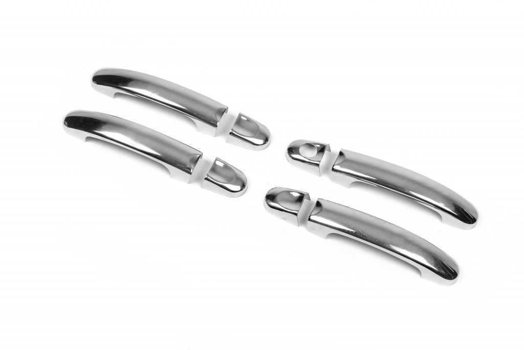 Pads on handles (4-piece, stainless steel) for Volkswagen Touran 2010-2015 - image 8