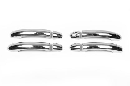 Chrome Door Handle Covers (4 pcs, Stainless Steel) for Volkswagen Touareg 2002-2010 - image 6