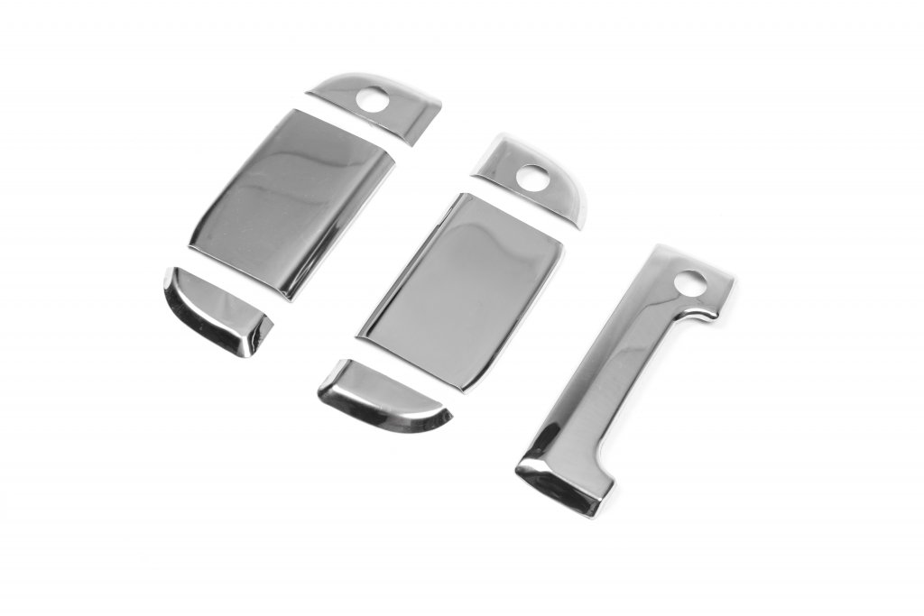 Chrome Door Handle Covers (7 pcs, Steel) for Volkswagen T4 Transporter 1990-2003 - image 4