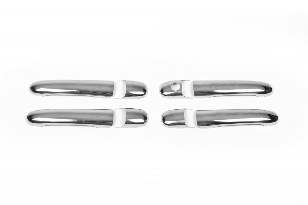 Chrome Door Handle Covers (4 pcs, Stainless Steel) for Seat Alhambra 1996-2010 - image 4