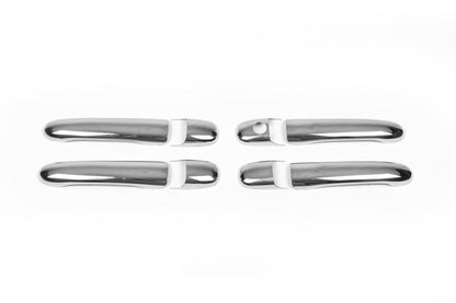 Chrome Door Handle Covers (4 pcs, Stainless Steel) for Seat Alhambra 1996-2010 - image 4