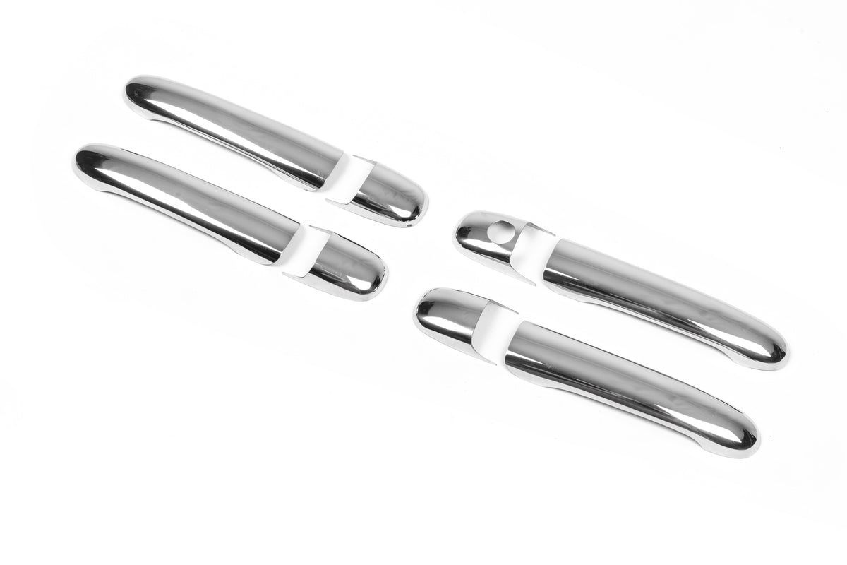 Chrome Door Handle Covers (4 pcs, Stainless Steel) for Seat Alhambra 1996-2010 - image 2
