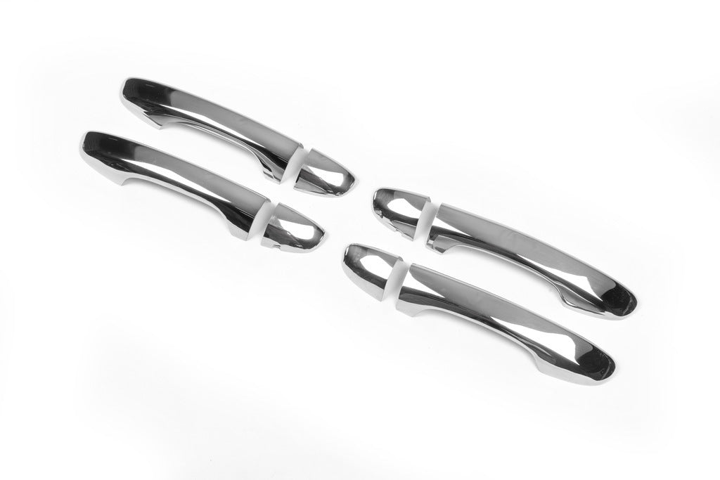 Chrome Door Handle Covers (4 pcs, Stainless Steel) for Volkswagen Tiguan 2016-2023 - image 3