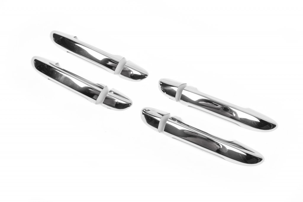 Chrome Door Handle Covers (4 pcs, Stainless Steel) for Volkswagen Passat СС 2008-2017 - image 4