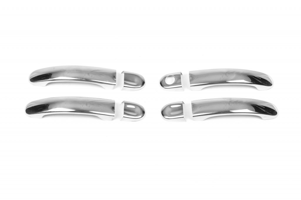 Chrome Door Handle Covers (SW, 4 pcs, Stainless Steel) for Volkswagen Golf 6 2008-2014 - image 5