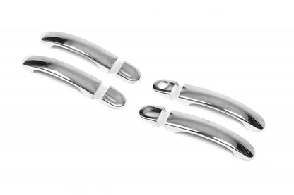 Chrome Door Handle Covers (SW, 4 pcs, Stainless Steel) for Volkswagen Golf 5 2003-2009 - image 6