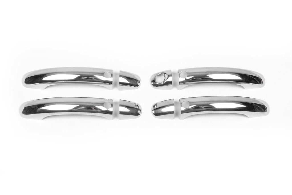 Chrome Door Handle Covers (4 pcs, Stainless Steel) for Volkswagen Touareg 2002-2010 - image 7