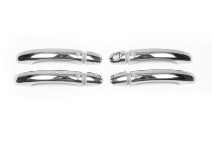 Chrome Door Handle Covers (4 pcs, Stainless Steel) for Volkswagen Touareg 2002-2010 - image 7